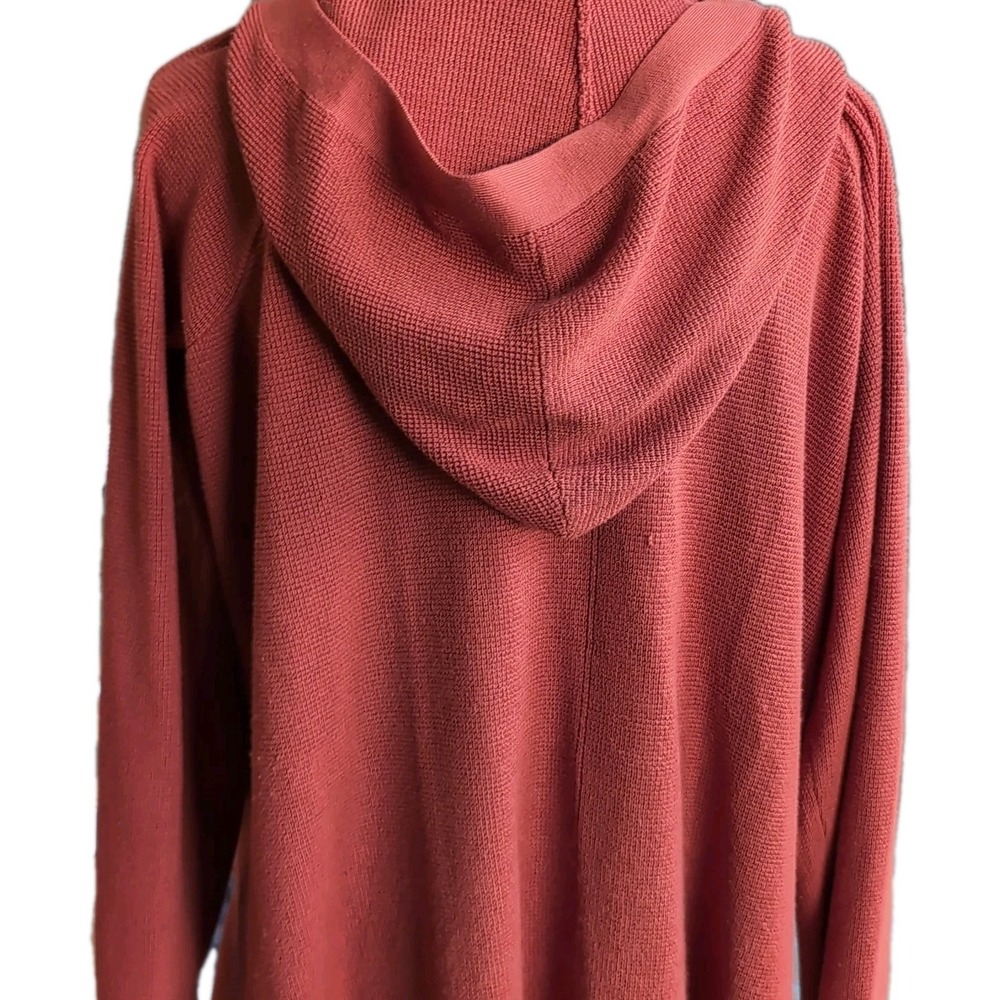 Cyrus Women's Cardigan Sweater Rust Size 1X - Picture 2 of 6